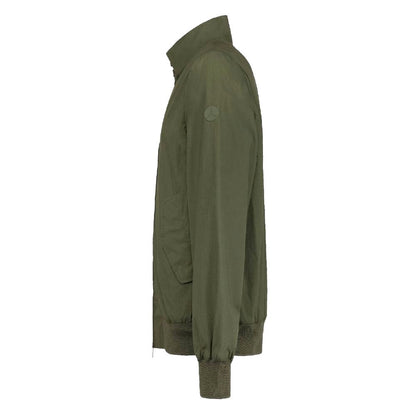 People Of Shibuya Green Cotton Men Bomber Jacket