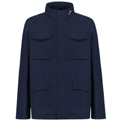 People Of Shibuya Blue Cotton Men's Jacket