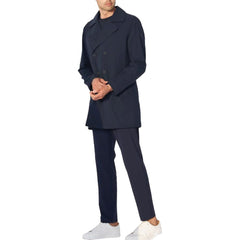 People Of Shibuya Blue Recycled Polyester Men Jacket