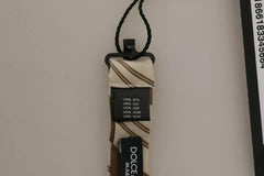 Dolce & Gabbana Multicolor Patterned Adjustable Neck Bow Tie Men