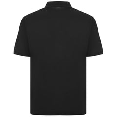 People Of Shibuya Black Cotton Polo Shirt