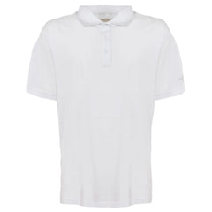 People Of Shibuya White Cotton Polo Shirt