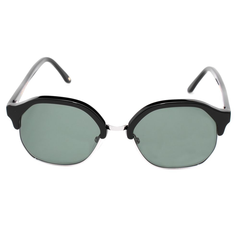 Svarta acetat solglasögon