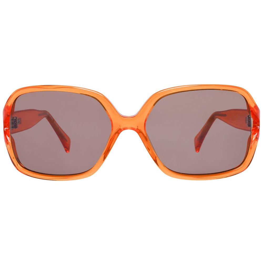Orangea plast solglasögon