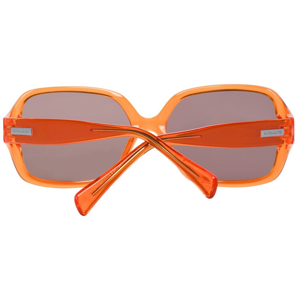 Orangea plast solglasögon