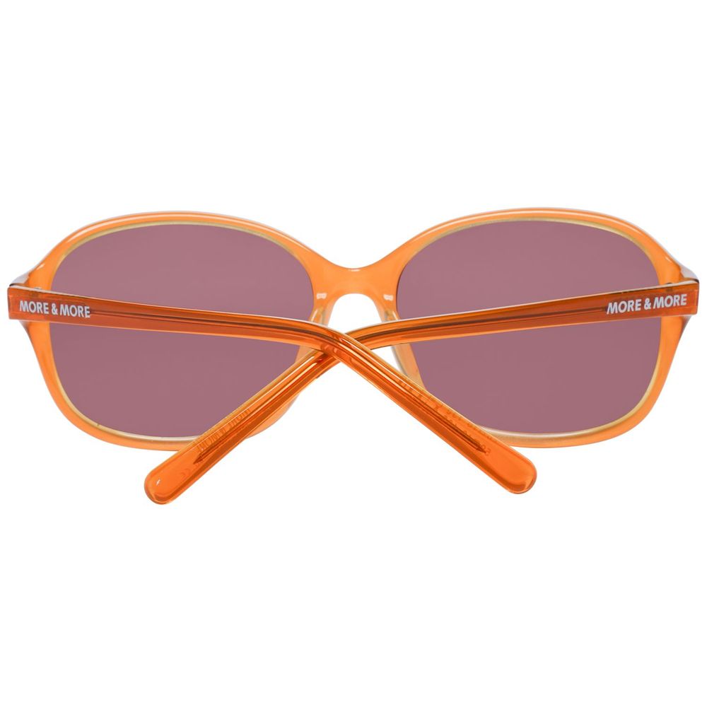 Orangea plast solglasögon