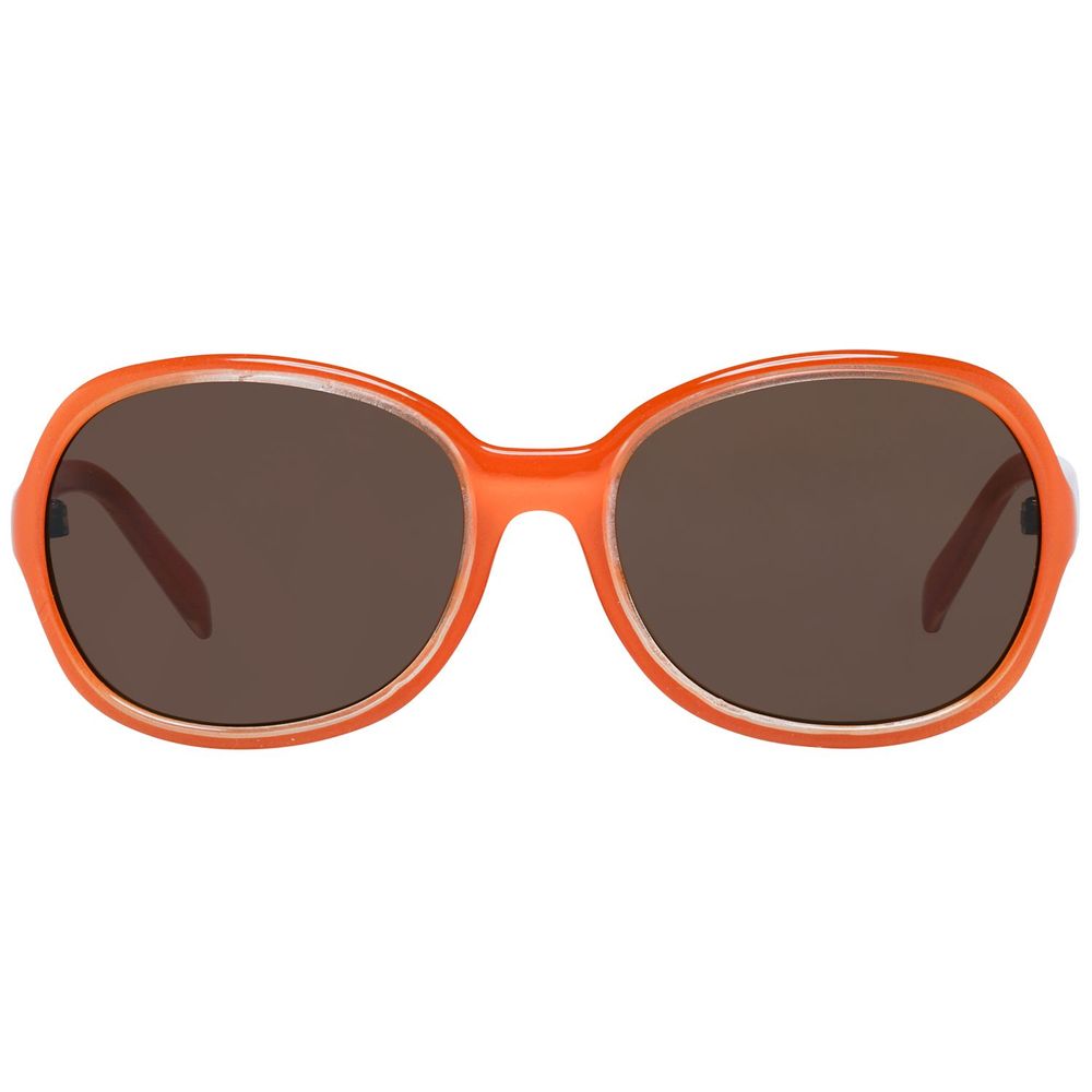 Orangea plast solglasögon
