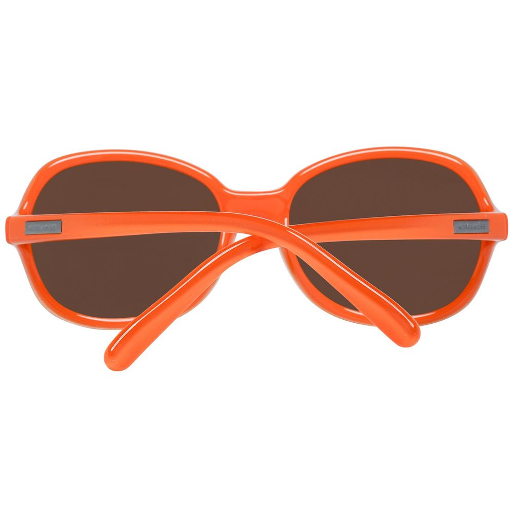 Orangea plast solglasögon
