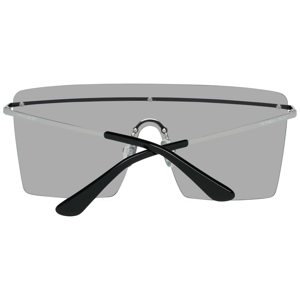 Silverfärgade solglasögon i metall