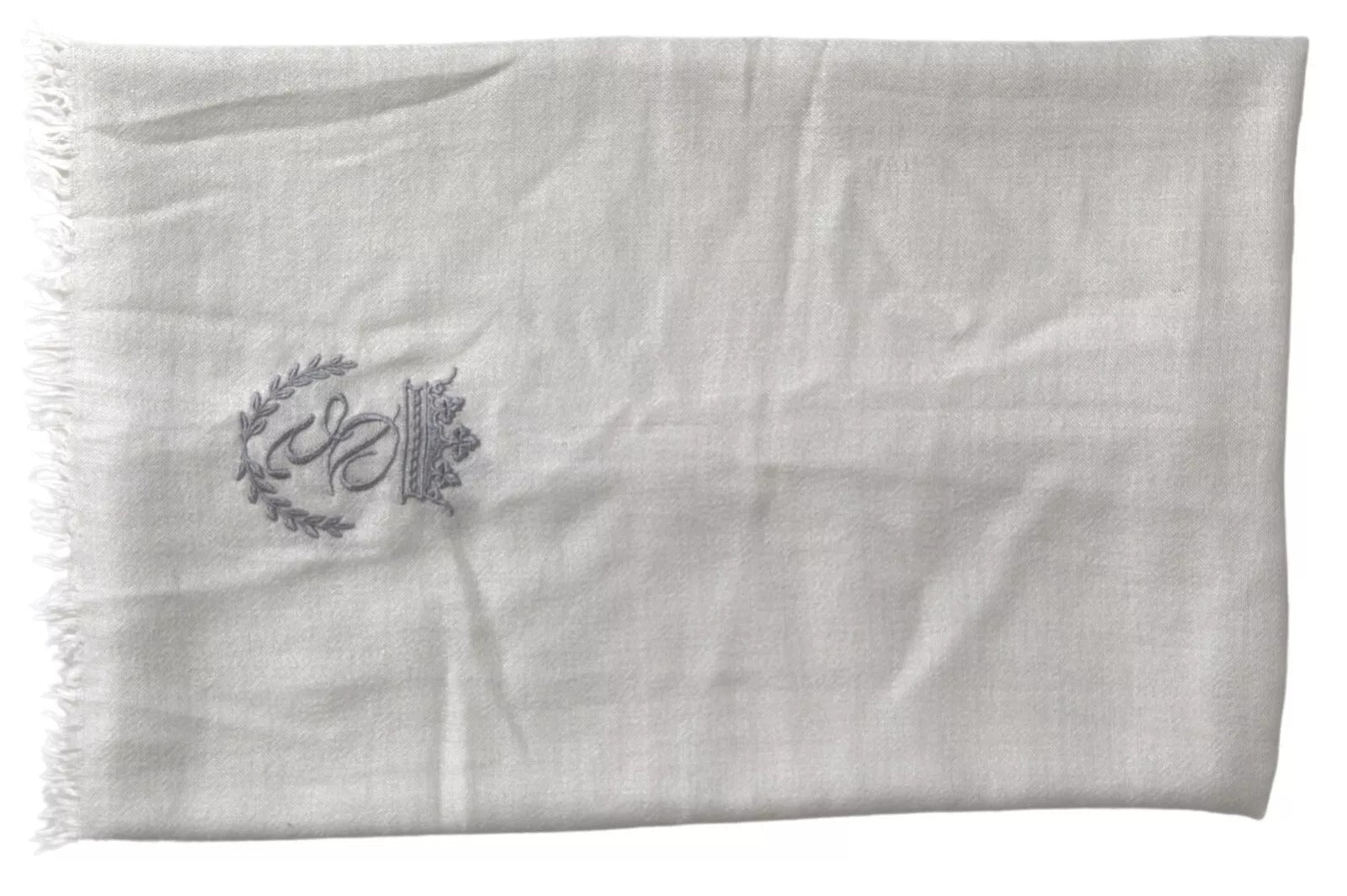 Dolce &amp; Gabbana Grå Kashmir Wrap Shawl Franshalsduk