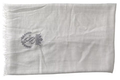 Dolce &amp; Gabbana Grå Kashmir Wrap Shawl Franshalsduk
