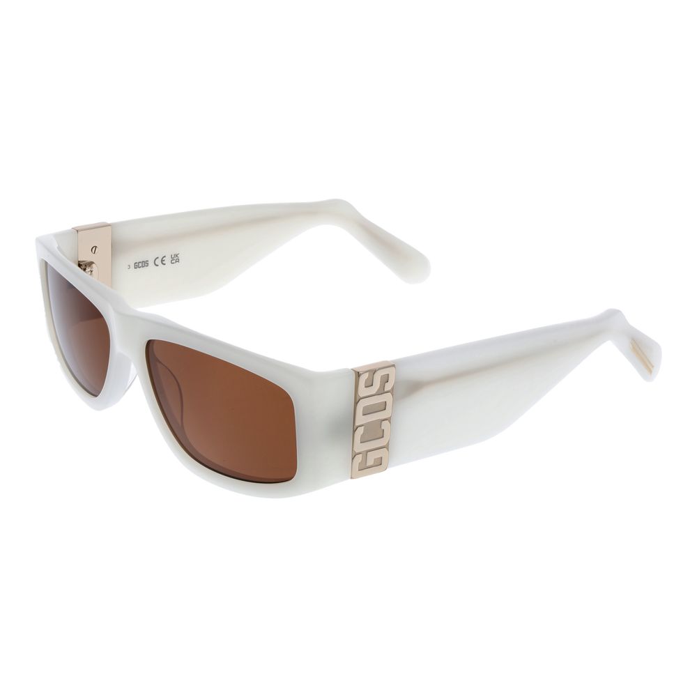Hvite unisex solbriller