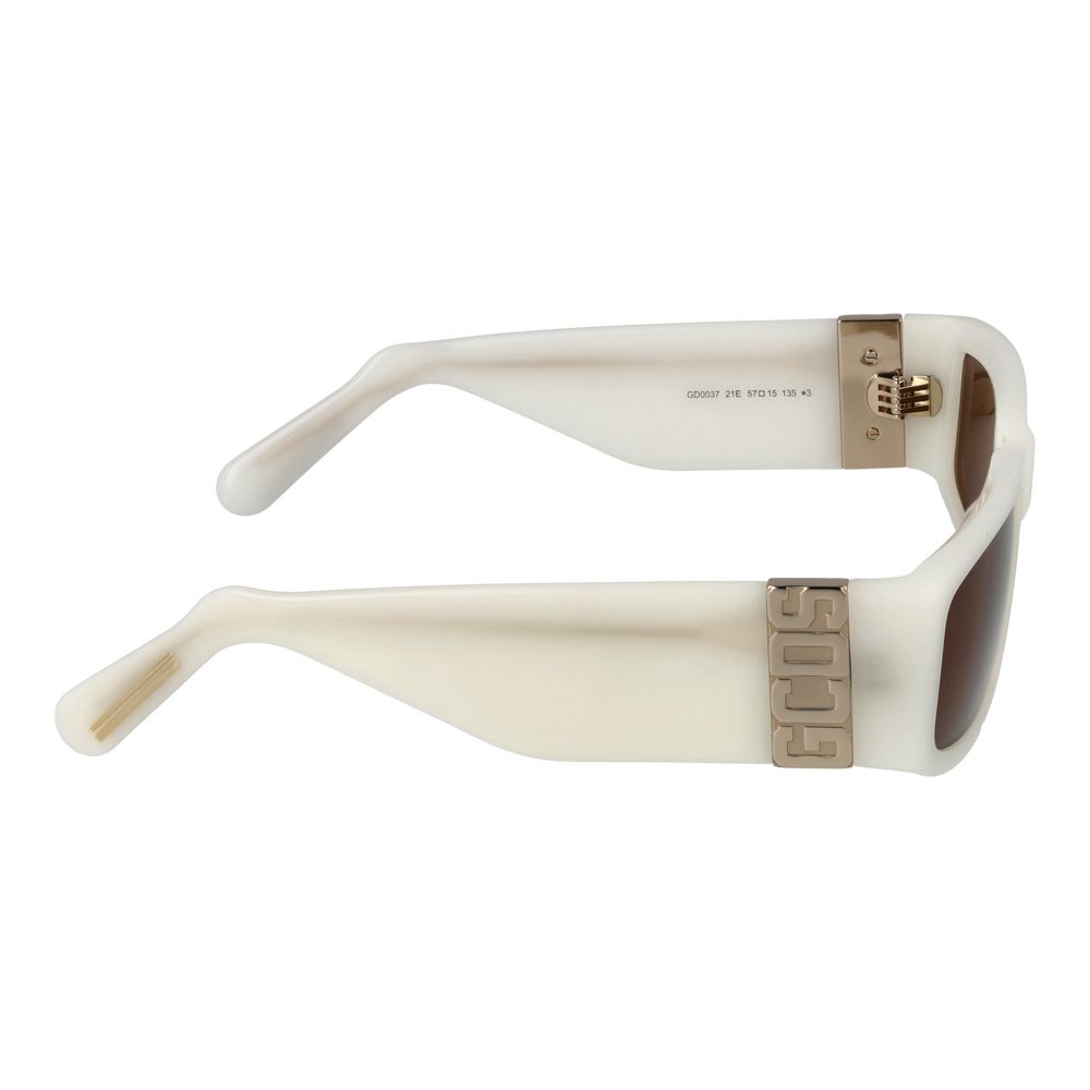 Hvite unisex solbriller