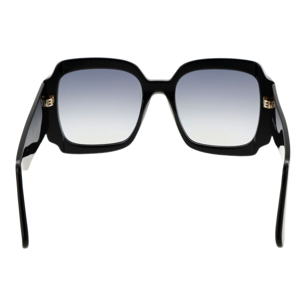 Svarta unisex solglasögon