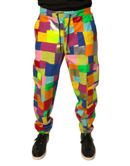 Dolce & Gabbana Multicolor Cotton Patchwork Men Cargo Pants