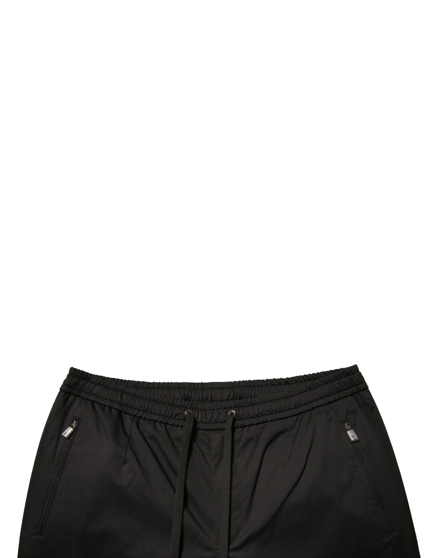 Dolce &amp; Gabbana Svarta Joggerbyxor i Bomull med Stretch