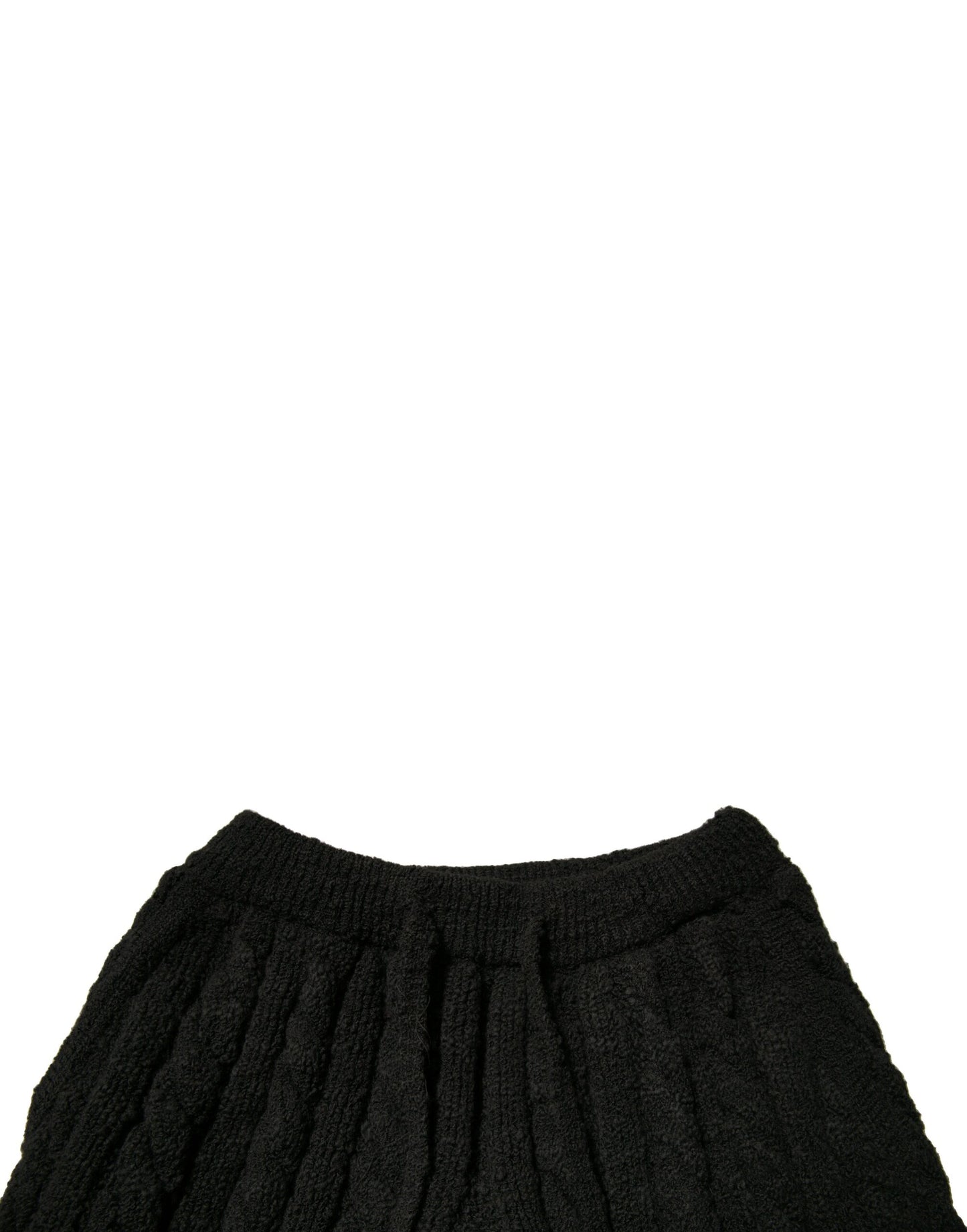 Dolce &amp; Gabbana svarte ullstrikket skinnybukser