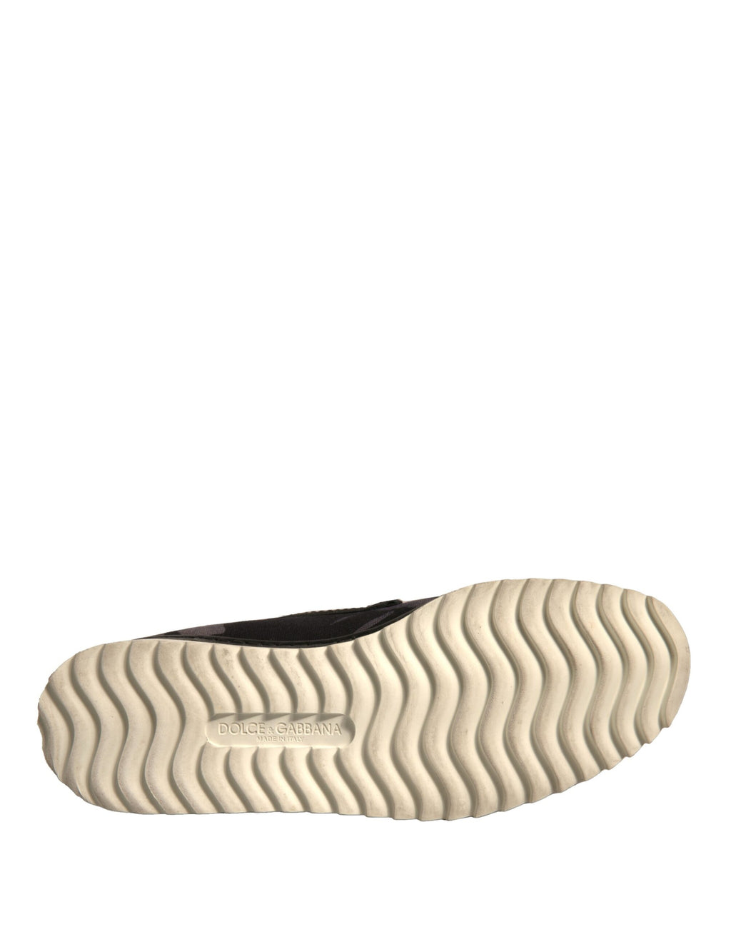 Svarta canvas slip-on skor med tropiskt tryck