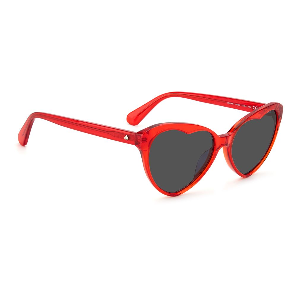 Röda Acetat Solglasögon