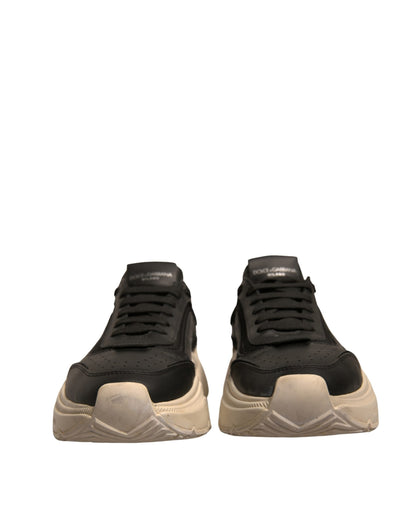 Dolce &amp; Gabbana Svarte Hvite Daymaster Lave Sneakers Sko