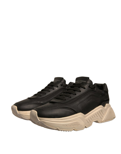 Dolce &amp; Gabbana Svarte Hvite Daymaster Lave Sneakers Sko