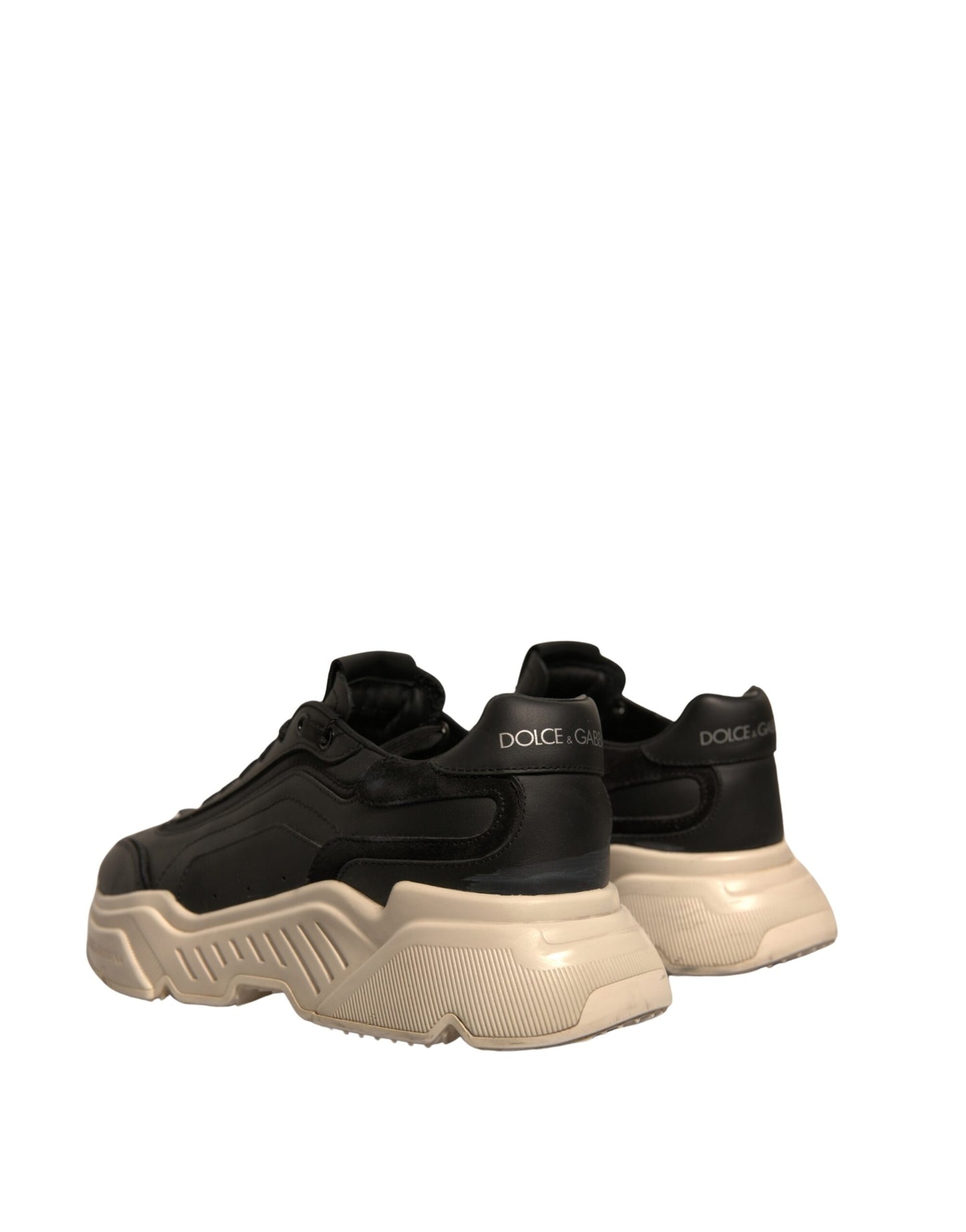 Dolce &amp; Gabbana Svarte Hvite Daymaster Lave Sneakers Sko