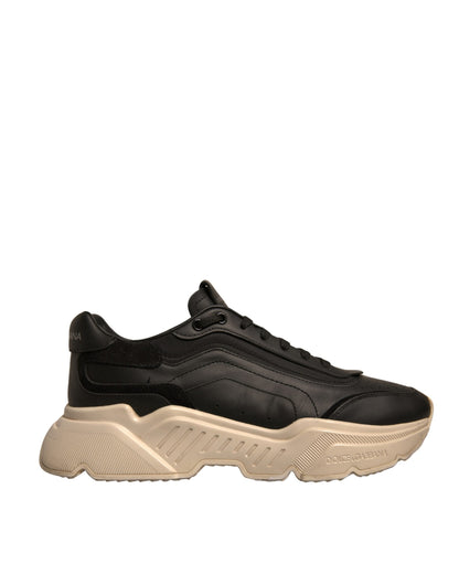 Dolce &amp; Gabbana Svarte Hvite Daymaster Lave Sneakers Sko