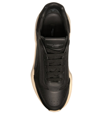 Dolce &amp; Gabbana Svarte Hvite Daymaster Lave Sneakers Sko