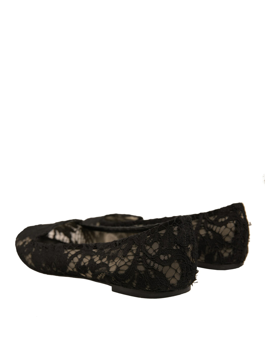 Svarte Taormina Slip On Flats Sko i Blonde