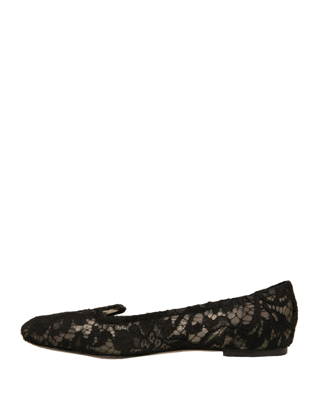 Svarte Taormina Slip On Flats Sko i Blonde