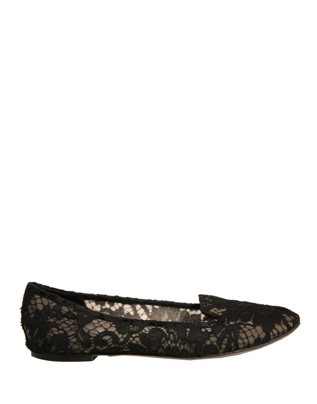 Svarte Taormina Slip On Flats Sko i Blonde