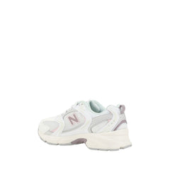 New Balance White Leather Tier 3 Sneakers