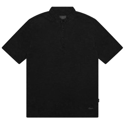 Svart bomulls-T-skjorte