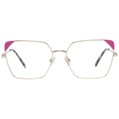 Emilio Pucci Rose Gold Metal & Plastic Glasses (Frames)