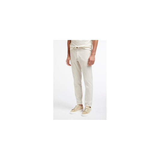 AT.P.CO Beige bomullsbyxor för män