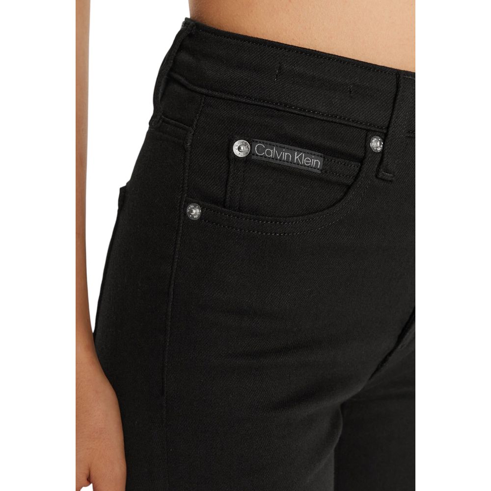 Svarta skinny jeans i bomull