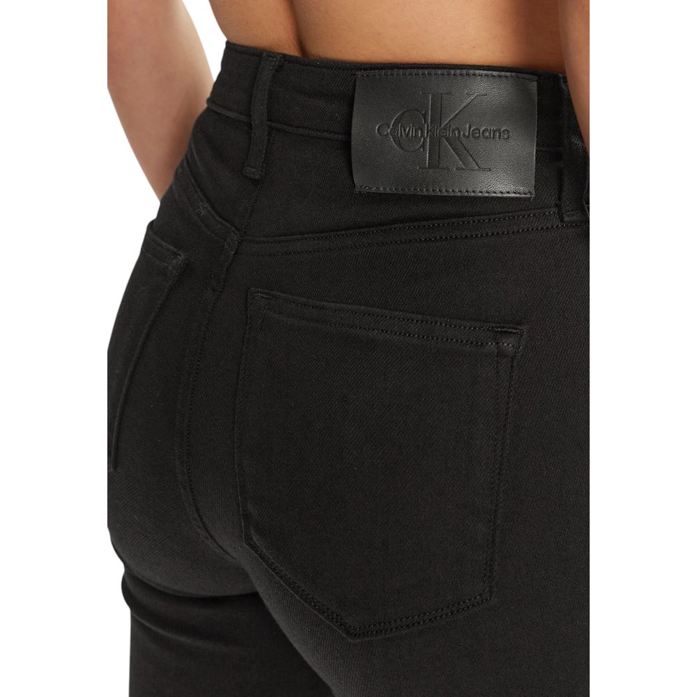 Svarta skinny jeans i bomull