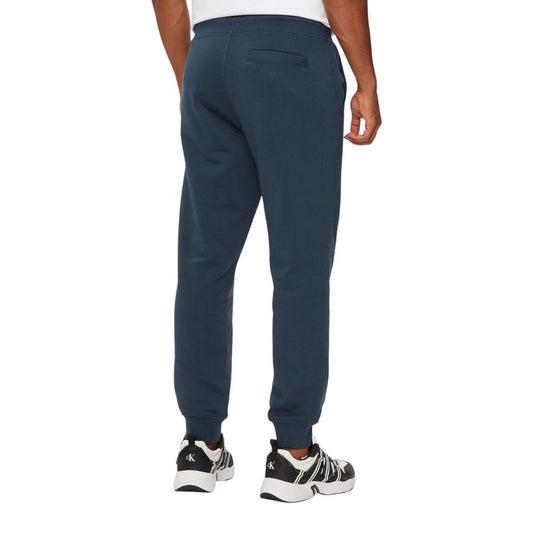 Calvin Klein Jeans Blå Bomull Joggers Träningsbyxor