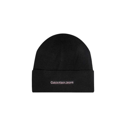Calvin Klein Jeans svarta bomullskepsar basebollkeps