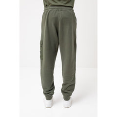 Stone Island Green Cotton Men's Tracksuit Pant
