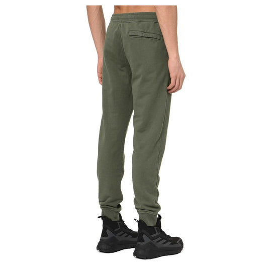 Stone Island Beige bomullsbyxor för män