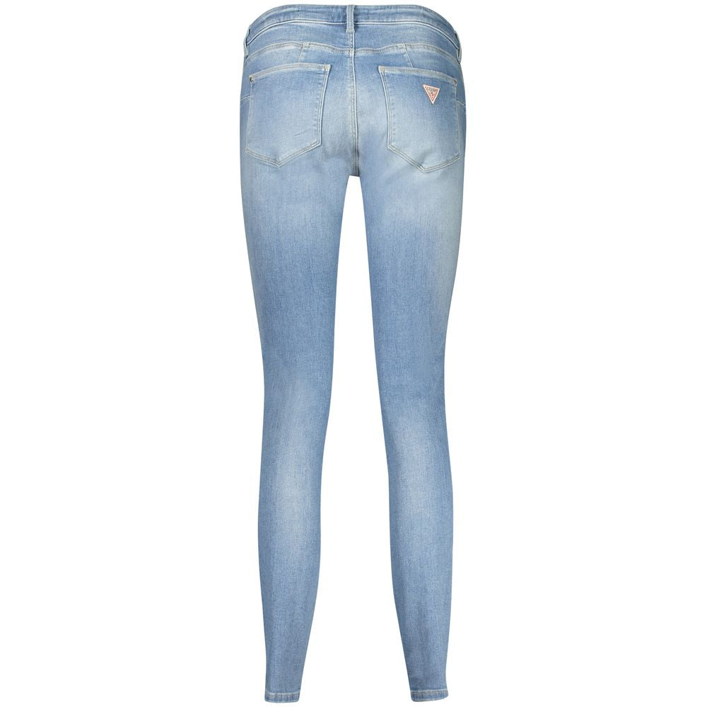 Ljusblå bomullsjeans och byxor