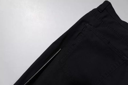 Dolce &amp; Gabbana Mörkblå Bomullsstretchiga Lösa Herrjeans