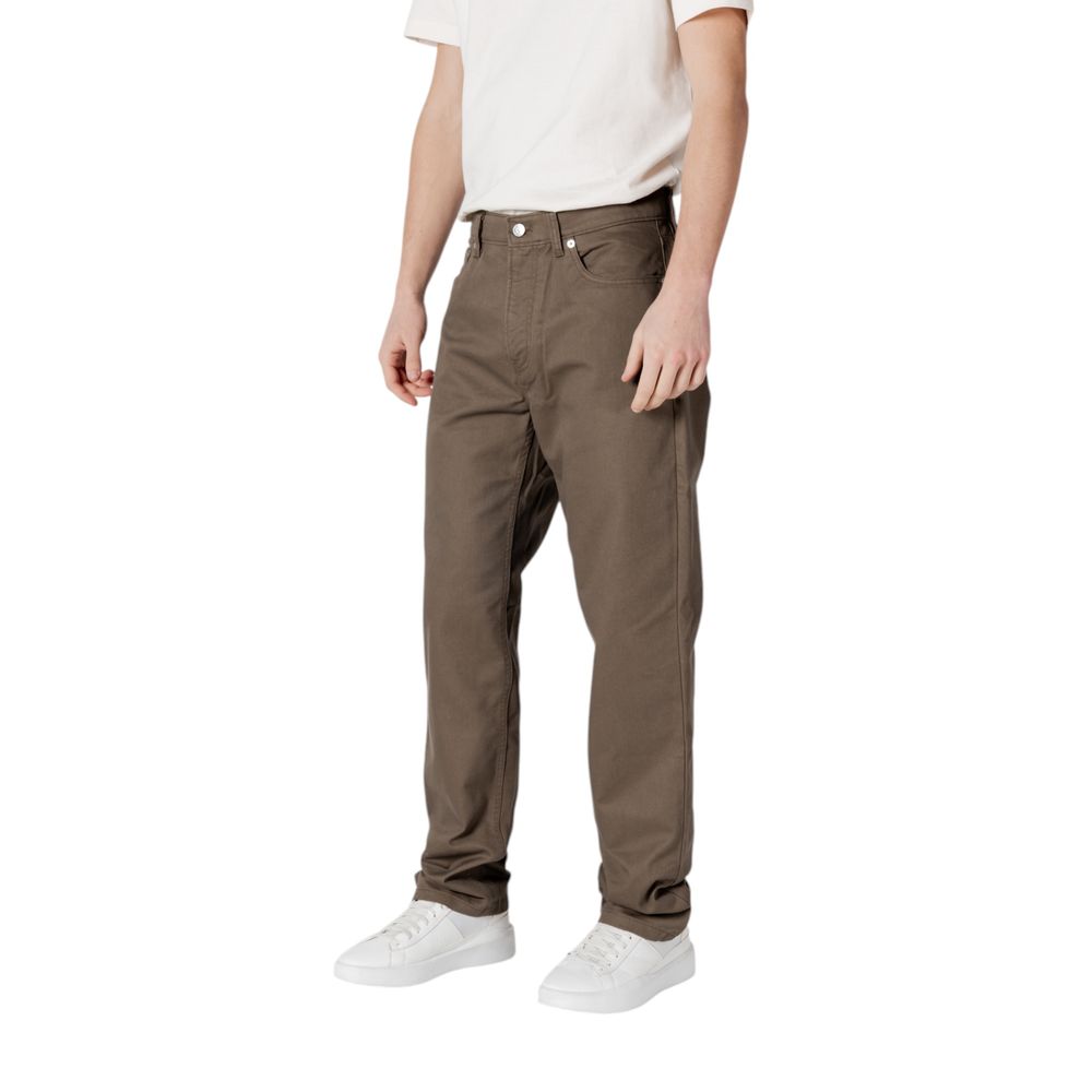 Calvin Klein Jeans Gröna Bomullsbyxor