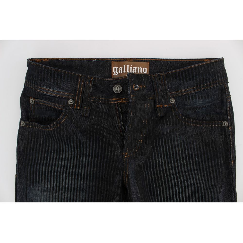 Blå bomullsjeans och byxor