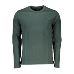 La Martina Green Cotton Long Sleeve T-Shirt