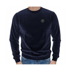 Plein Sport Blue Cotton Sweatshirt