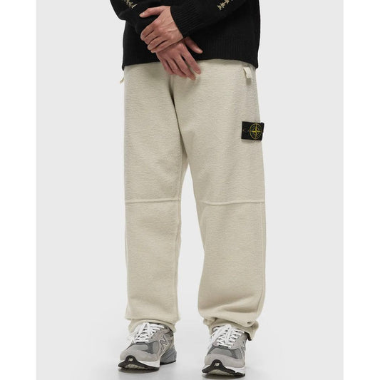 Stone Island Vita Bomullsbyxor för Herr