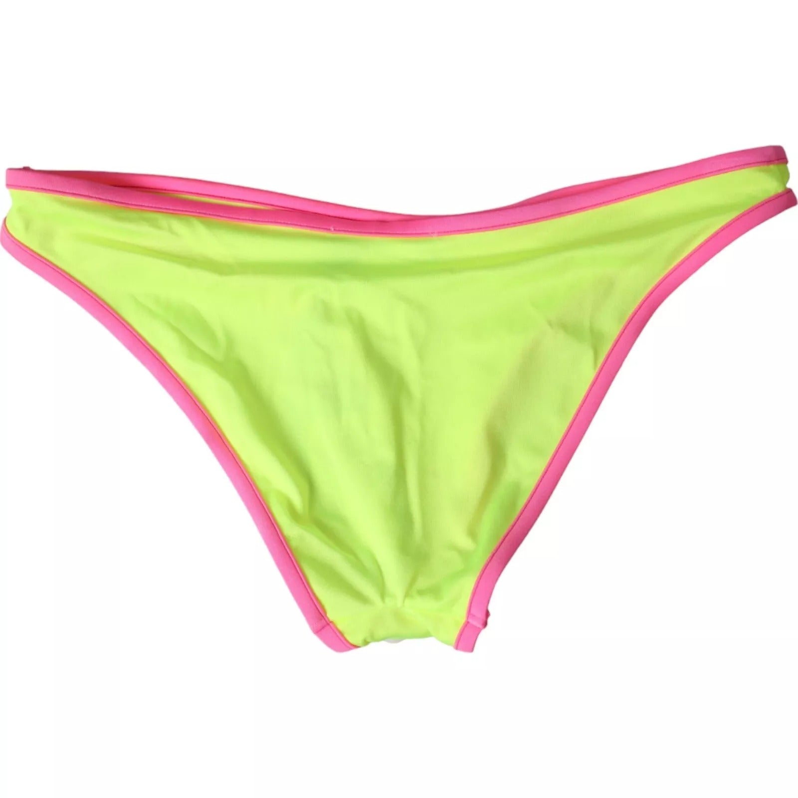 Gul Rosa Nylon Badkläder Bottom Beachwear Bikini