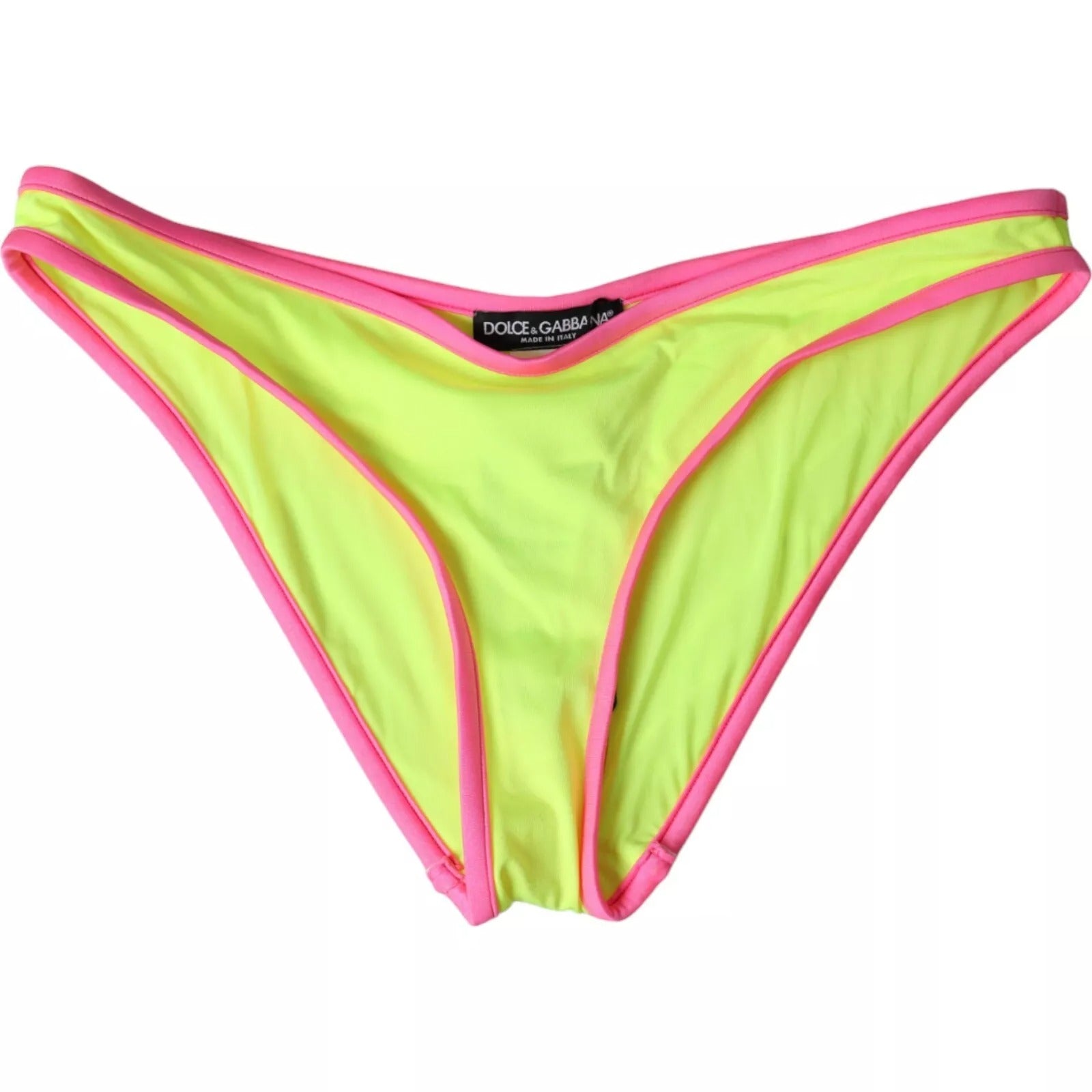 Gul Rosa Nylon Badkläder Bottom Beachwear Bikini